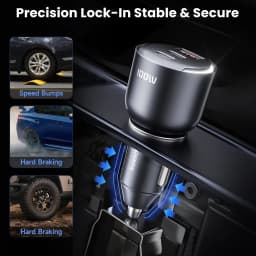 Toocki USB C Car Charger 100W Type C Fast Charge PPS PD3.0 LED Light Car Phone Charger For iPhone 15 Xiaomi Huawei Samsung