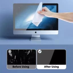 1/5/10PCS Double Suede Polishing Cloth Screen Cleaner Wiper for MacBook Screen iPad iPhone Apple Watch Display Cleaning Supplies