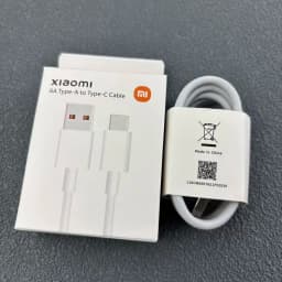 Xiaomi 6A Type-A to Type-C Cable 100cm Turbo Fast Charging and Data Transmission for MI 17 15 14 Ultra 13 12 10 9 Pro 15T 14T 9T