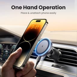 RU UGREEN Qi2 25W 15W Magnetic Car Phone Holder Wireless Charger Stand For iPhone 16 17 Pro Max Charging for Magsafe Car Charger