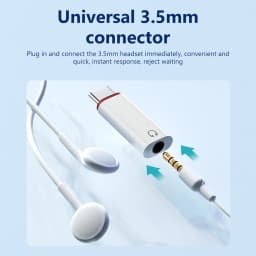 Type C to 3.5 MM Jack AUX Audio Adapter For Huawei Xiaomi Samsung 3.5MM Headphones Connector DAC Converter