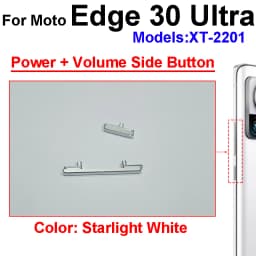 Power Volume Button For Motorola MOTO Edge 30 Neo Pro Edge 30 Ultra Edge X30 On OFF Power Volume Side Key Flex Cable Parts
