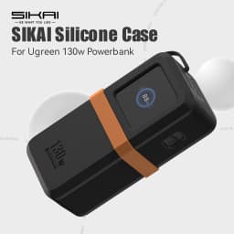 SIKAI Silicone Case For UGREEN Nexode 130W 20000mAh Power Bank Portable PD Battery PowerBank Anti-Dust Scratch Resistant Cover