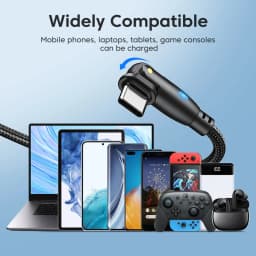 NNBILI USB Type C Cable For Huawei P70 Xiaomi 14 3A Fast Charging Cable Type-C Charger Data Cord For Samsung POCO realme Oneplus