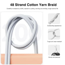 Original 60W USB Fast Charger Cable For Apple iPhone 16 15 Pro Max Plus USB Type C Phone Quick Charging For Xiaomi Samsung Cable