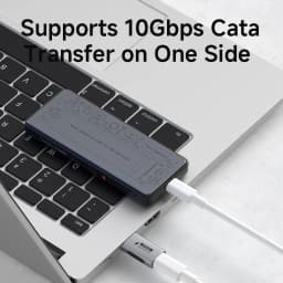 Hagibis USB A Male to USB C Female Adapter 10Gbps High-Speed Data Transfer 60W Fast Charging Conventer Plug for Macbook Tablet