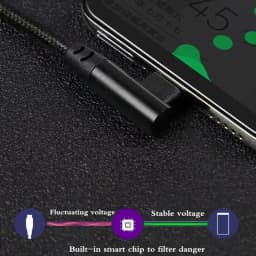 90 Degree Elbow Type-c Cables 20V 3A 60W PD Fast Charging USB C To Type C Nylon Braided Cable 0.2m 0.5m 1m 2m 3m