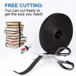 1-50m Cable Organizer USB Tie Cord Desk Computer Management Tape Ties Earphone Wire Holder Winder Phone Hook And loop