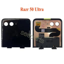 AMOLED For Motorola Razr 50 LCD Display For Moto Razr 50 Ultra Screen Main LCD And Secondary LCD Repair Parts