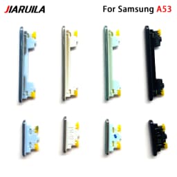 New SIde Volume Button + Power ON / OFF Buttton Key Set Replacement Part For Samsung A52 A53 A54 A73