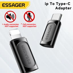 Essager Lighting To Type C OTG Adapter USB Type C To Lighting PD 20W Fast Charging For iPhone 15 14 13 12 Pro Max ios Converter