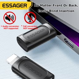 Essager Lighting To Type C OTG Adapter USB Type C To Lighting PD 20W Fast Charging For iPhone 15 14 13 12 Pro Max ios Converter