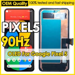 OEM 90Hz HDR10+ OLED For Google Pixel 5 Screen Replacement LCD Phone Mobile Display Touch Digitizer Assembly Repair Wholesale