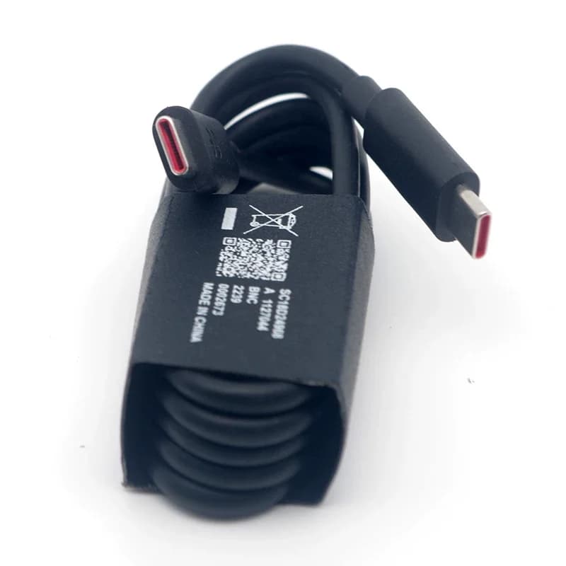 100CM 6A PD Cable For Motorola 33W 68W 125W Turbo Charging Wire Line Cord For Moto Edge 60 50 40 30 S50 S40 X50 Pro X50 Ultra