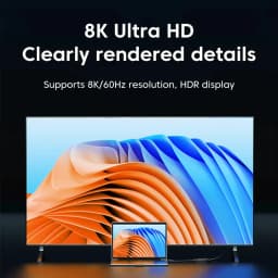 NNBILI PD 140W USB C 90 Degree Right Angle U Shape Type C Adapter 40Gbps Data Transfer USB4.0 8K 60Hz Video for Thunderbolt 3/4
