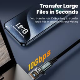 120W Type C To USB 3.2 OTG Adapter USB Female To Type C Male Fast Charging Converter For iphone 15 16 Xiaomi Tablet USB C OTG