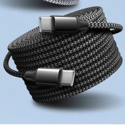 60W 1m/2m/3m/5m Dual-head Type-C Fast Charging Data Cable Mobile Phone Accessories Data Transmission for Samsung Huawei Millet