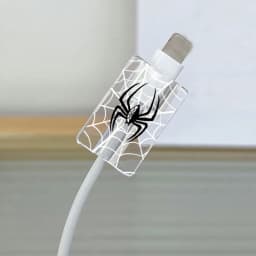 Cartoon Spider Soft Silicone Charger Case for IPhone 15 14 13 Apple 18/20W Charger Head Protective Sleeve Cable Head Clear Cover