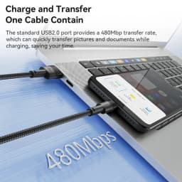 Toocki 5PCS 2.4A Micro USB Cable Fast Charging For Huawei Xiaomi Samsung Realme OPPO Android Phones USB Micro Charge Data Cord