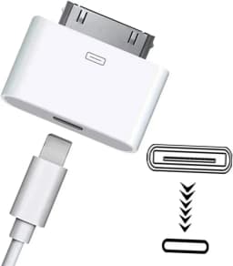 30Pin Adapter 8Pin Male Lighting To 30Pin Female Charging Sync Converter For iPhone 4 4S IPad 2 3 IPod Touch Charger Accessories