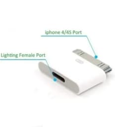 30Pin Adapter 8Pin Male Lighting To 30Pin Female Charging Sync Converter For iPhone 4 4S IPad 2 3 IPod Touch Charger Accessories