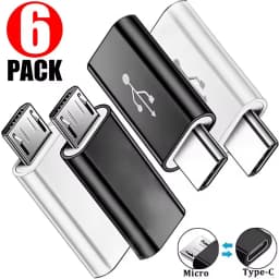 USB Type C To Micro USB Adapter for Phone Tablet Android Charger Data Cable Adapter Micro USB Female To TypeC Male OTG Converter