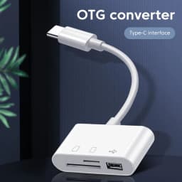 3 In 1 Type C Adapter TF SD Memory Card Reader OTG USB C USB2.0 Card Connector For Samsung Xiaomi Macbook USB Type C Adapter