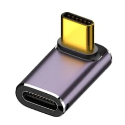 100W Metal USB 4.0 Type C Adapter Type C Female to Type C Male OTG 40Gbps Fast Data Transfer Tablet USB-C Charging Converter
