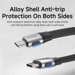 Hagibis Short USB C to USB C Full Function Cable USB4 V2 Data Cable 80Gbps 8K PD 240W Cord for Thunderbolt 4/5 iPhone Laptop SSD
