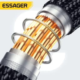 Essager PD 29W Type C To Lighting Fast Charger Cable For Apple iphone 14 13 12 11 Pro Max Plus XR Spring Charing Cable