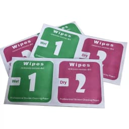 200Pcs Wet Dry Cleaning Wipes Paper Dust Absorber Sticker For Phone Screen Rear Camera Lens Optical Dust Cleaning Paper Cleaner