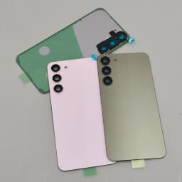 Back Glass Cover For Samsung Galaxy S23 S911B S23 Plus S23+ S916B Battery Cover Replacement Rear Door Housing Case & Camera Lens