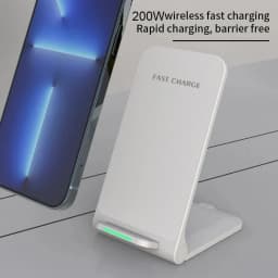 Wireless Charger For iPhone 17/16/15/14/13Phone Stand Fast Charging Charger for Samsung Note 20/10 S21 Ultra Foldable