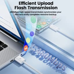 Toocki 5PCS 6A 66W USB Type C Cable Fast Charging For Huawei P70 Mate 60 Honor Type C Cable For Xiaomi 14 Samsung S24 Data Cord