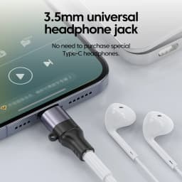 Mini Type C To 3.5mm Jack Headphones AUX Audio Adapter For IPhone16/17/18Pro Samsung Huawei Xiaomi Digital DAC Decoder Converter