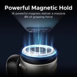 UGREEN MagFlow Pro Qi2.2 25W 2 in 1 Magnetic Wireless Charger with Cooling System For iPhone 16 17 Pro Wireless Fast Charging