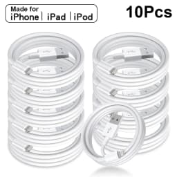 5/10PCS Apple MFi Certified UsB Charger Cable for iPhone 14 8 7 Plus 13 12 Pro Xs XR Fast Charging Cord Data Syne Line 1m 2m 3m