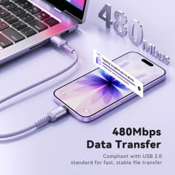 Toocki 240W USB C Magnetic Charging Cable PD Fast Charging Type C to Type C Cable For iPhone 17 Macbook Huawei Samsung S26 S25