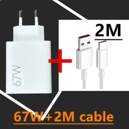 67w For Xiaomi Charger Turbo Charge Gan EU Adapter 6A Usb Type C Cable For Poco X5 F5 Pro Mi 13 Lite Mix Fold 3 2 Phone