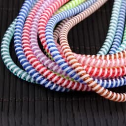 Charging Data Cable Wire Protection Cover Data Cord Protector Cable Organizer 1.4m Cable Protector Winder For USB