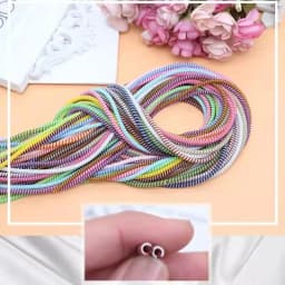 Charging Data Cable Wire Protection Cover Data Cord Protector Cable Organizer 1.4m Cable Protector Winder For USB