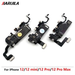 NEW Earpiece With Proximity Light Sensor Flex For IPhone 12 Pro Max 13 mini 14 15 Plus Ear Speaker Sound Replacement Parts