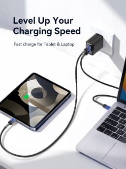 Joyroom PD 100W/60W Type C Fast Charge Data Cable For iPhone 16/15 Huawei Samsung Xiaomi USB C Charging Cord for Macbook Pro