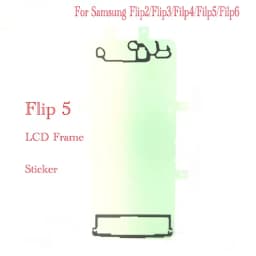 For Samsung Galaxy Z Flip 2 3 4 5 6 Rear Battery Back Cover Housing Waterproof Seal Sticker Adhesive Glue Tape