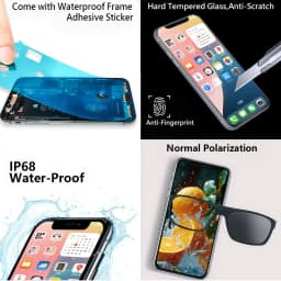 100% Excellent OEM Pantalla for iphone XR LCD Display Touch Screen Digitizer Assembly for iPhone XR LCD Replacement