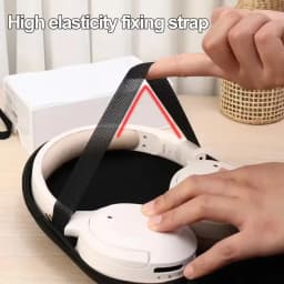 Universal Large Capacity Headphone Storage Bag Multifunction Lightweight Headset Case Earphone Carrying Bags for Sony Earbuds