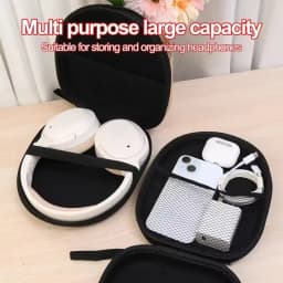 Universal Large Capacity Headphone Storage Bag Multifunction Lightweight Headset Case Earphone Carrying Bags for Sony Earbuds