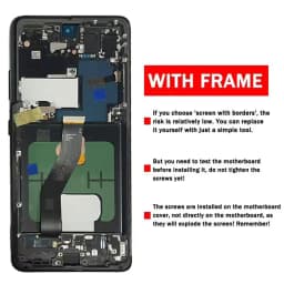 6.8" Super AMOLED For Samsung  S21 Ultra 5G G998 G998U Display Touch Screen Digitizer For Samsung S21Ultra G998B LCD