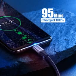 Ugreen USB A to Type C Cable 0.25m 0.5m 1m 2m 3m Braided For Apple iPhone 15 Android Mobile phone USB C charging data Carplay QC