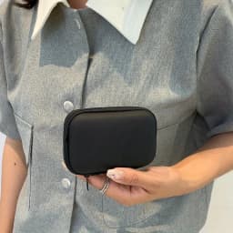 Stylish Eva Headphone Data Cable Storage Hard Drive Bag Simple Portable Charger Headphone Zipper Box
